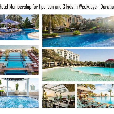 Full Sea View With Balcony - Studio Apartment - 10 Min To Jbr - Dubái Exterior foto