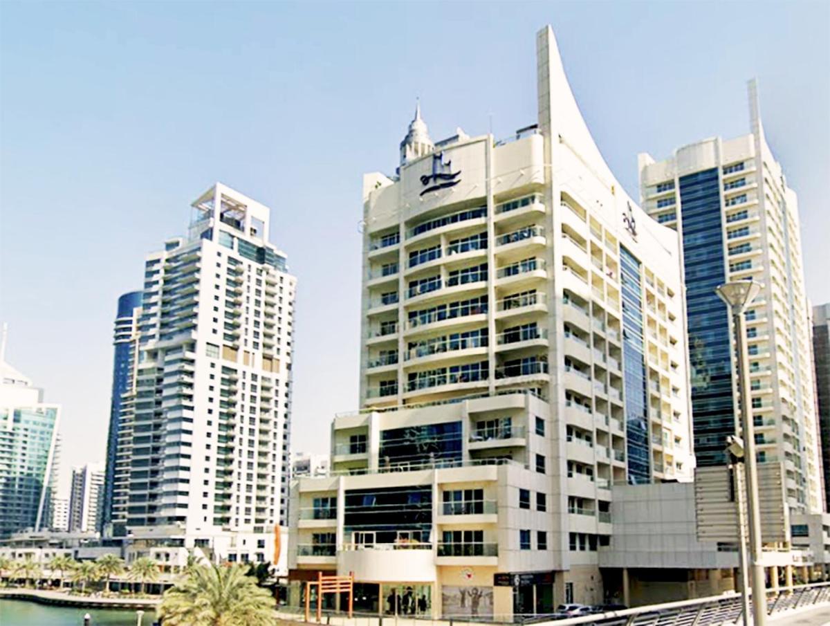 Full Sea View With Balcony - Studio Apartment - 10 Min To Jbr - Dubái Exterior foto