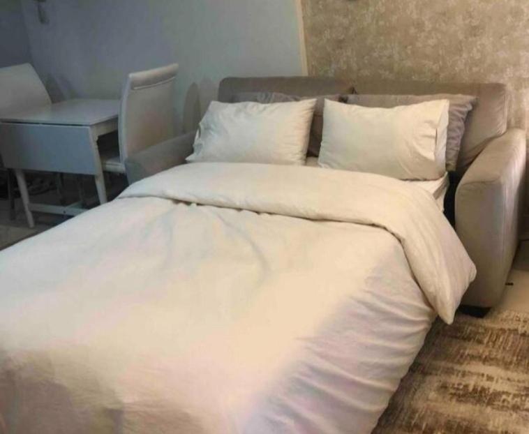 Full Sea View With Balcony - Studio Apartment - 10 Min To Jbr - Dubái Exterior foto